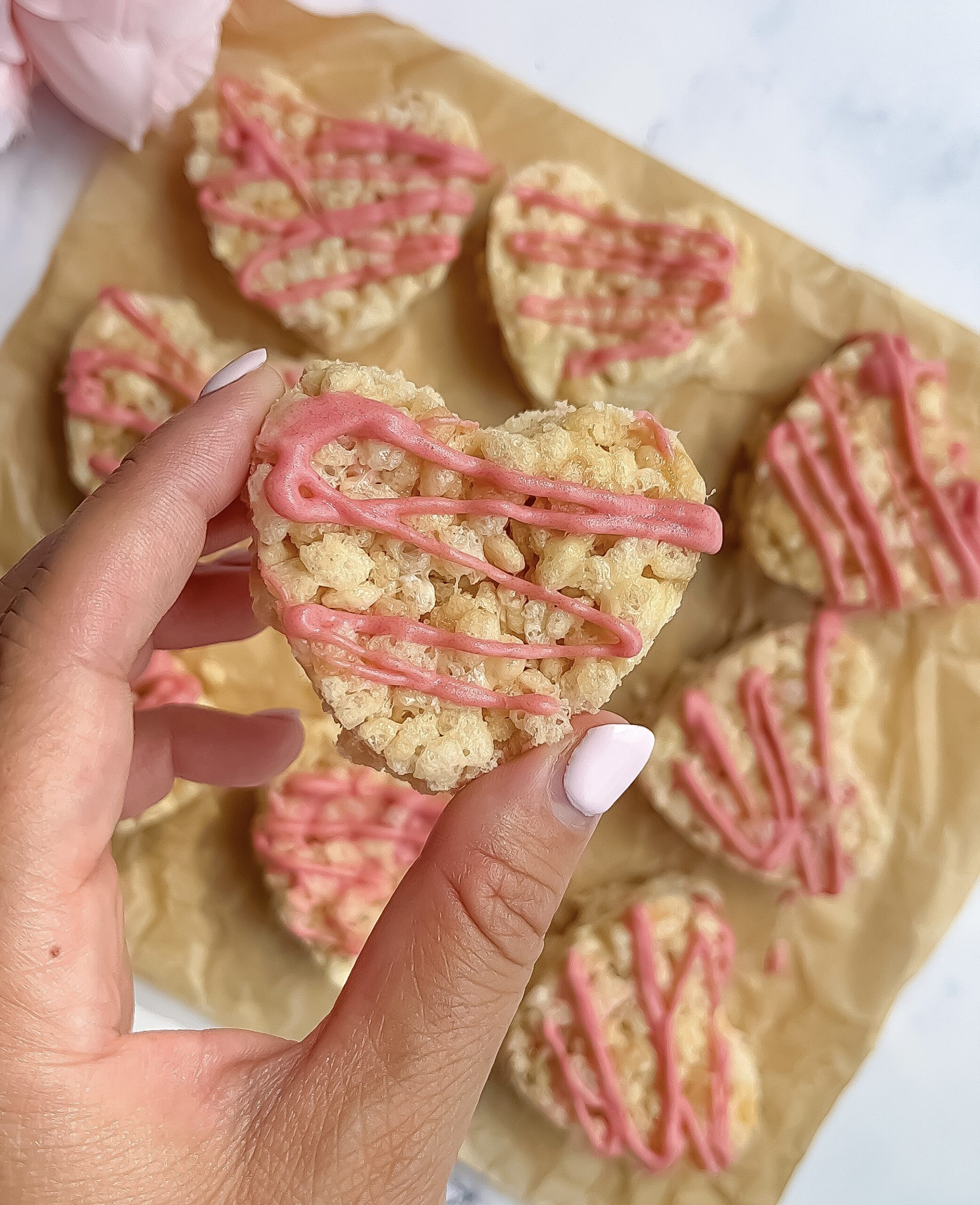 VDay Protein Rice Crispy Treats Eliya Eats